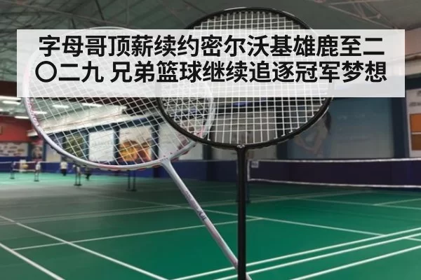 字母哥顶薪续约密尔沃基雄鹿至二〇二九 兄弟篮球继续追逐冠军梦想